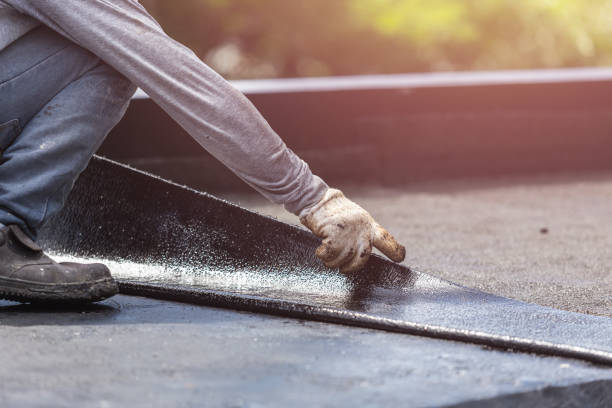 Professional Exterior Waterproofing technician working in Rochelle Park, NJ